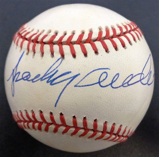 Sparky Anderson Autographed Baseball