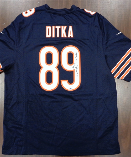 Mike Ditka Autographed Custom Jersey