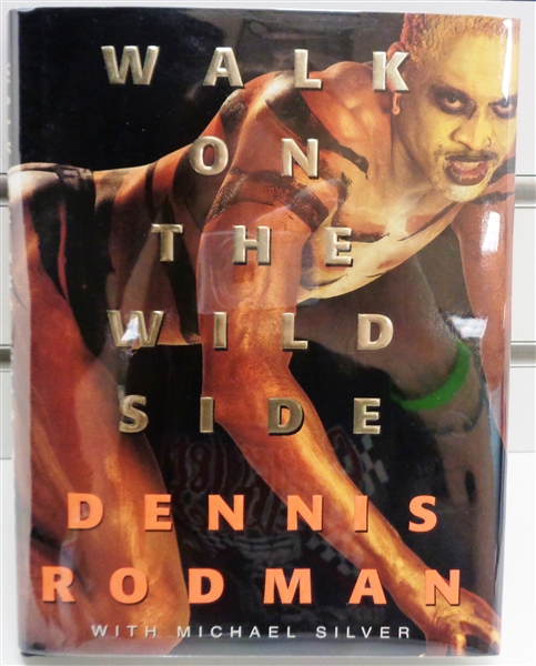 Dennis Rodman Autographed Book