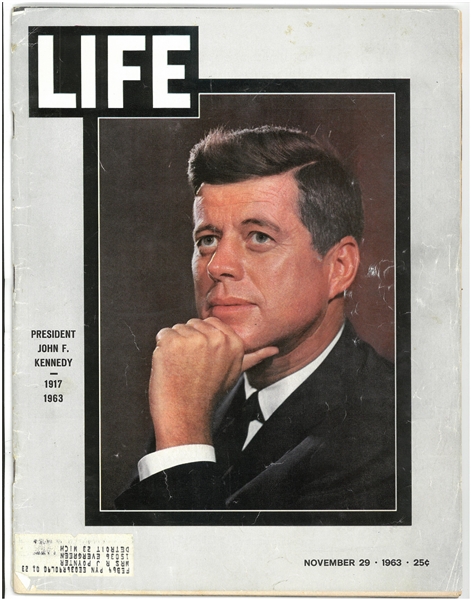 John F. Kennedy Life Magazine