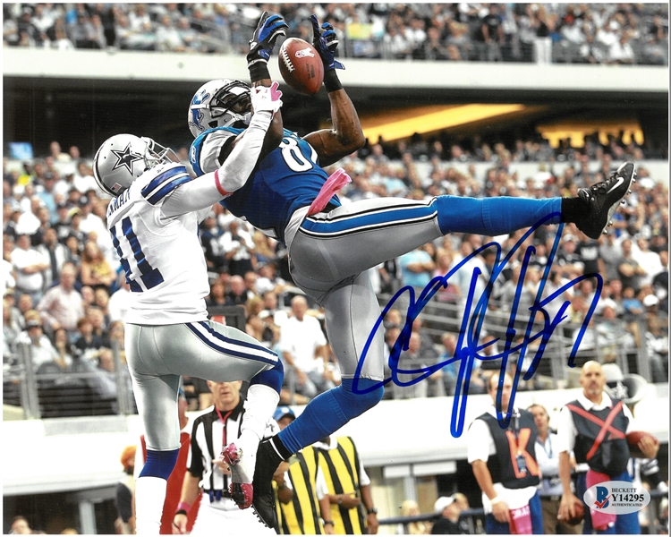 Calvin Johnson Autographed 8x10 Photo