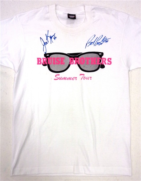 Bob Probert & Joe Kocur Autographed T-Shirt