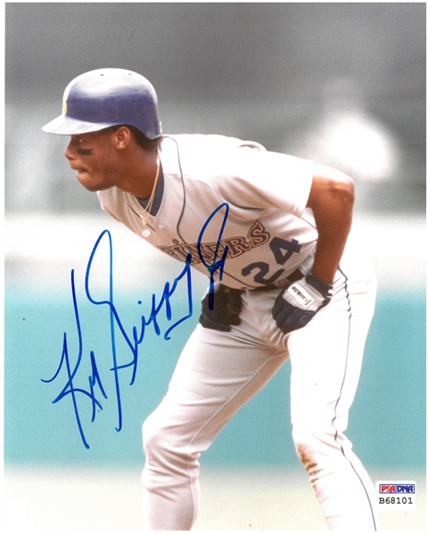 Ken Griffey, Jr Autographed 8x10 Photo