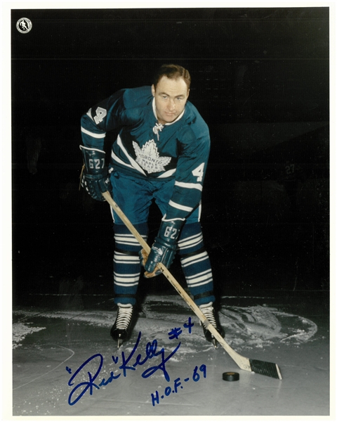 Red Kelly Autographed 8x10 Photo