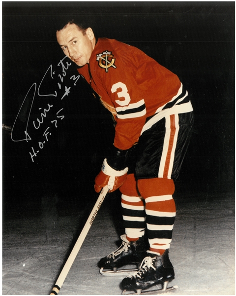 Pierre Pilote Autographed 8x10 Photo