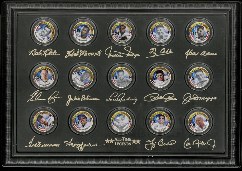 Baseball Legends Quarter Set