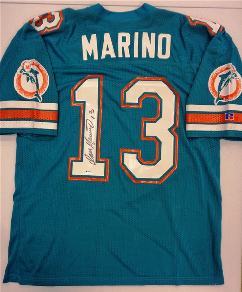 Dan Marino Autographed Vintage Dolphins Authentic Jersey