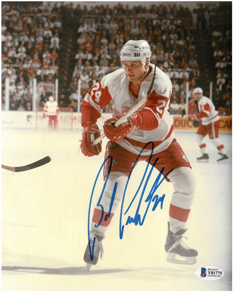 Bob Probert Autographed 8x10 Photo