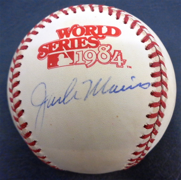 Jack Morris Autographed 1984 World Series Baseball