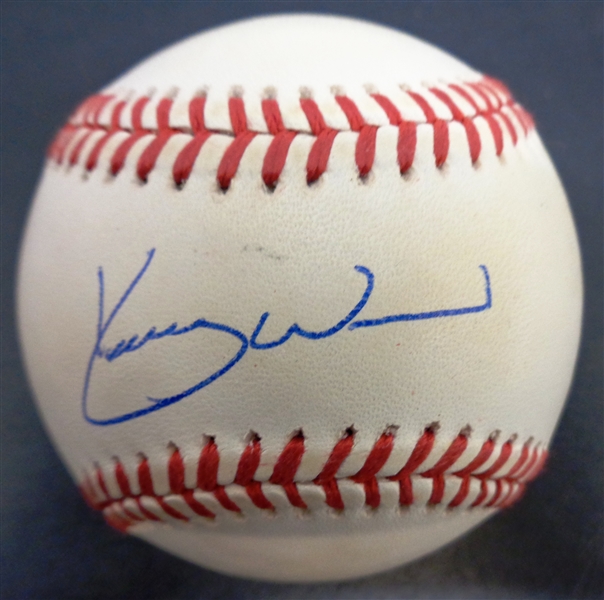 Kerry Wood Autographed Baseball