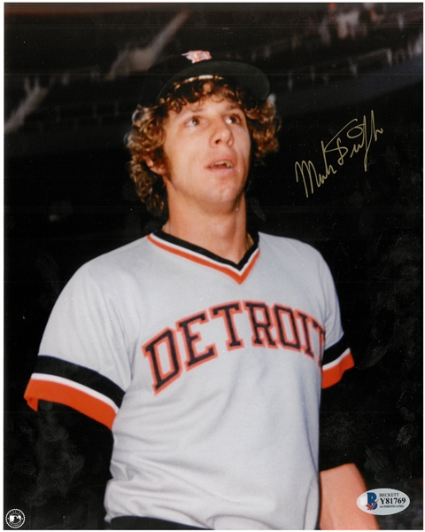 Mark Fidrych Autographed 8x10 Photo