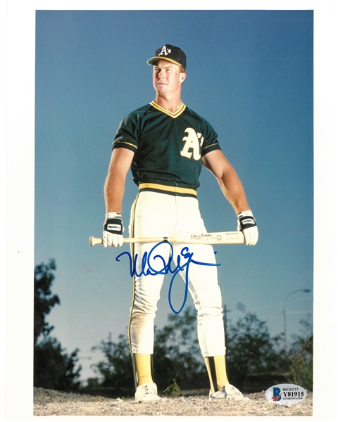 Mark McGwire Autographed 8x10 Photo