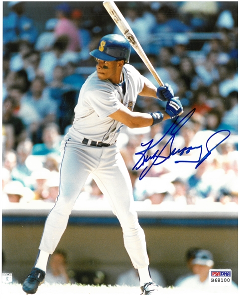 Ken Griffey, Jr. Autographed 8x10 Photo