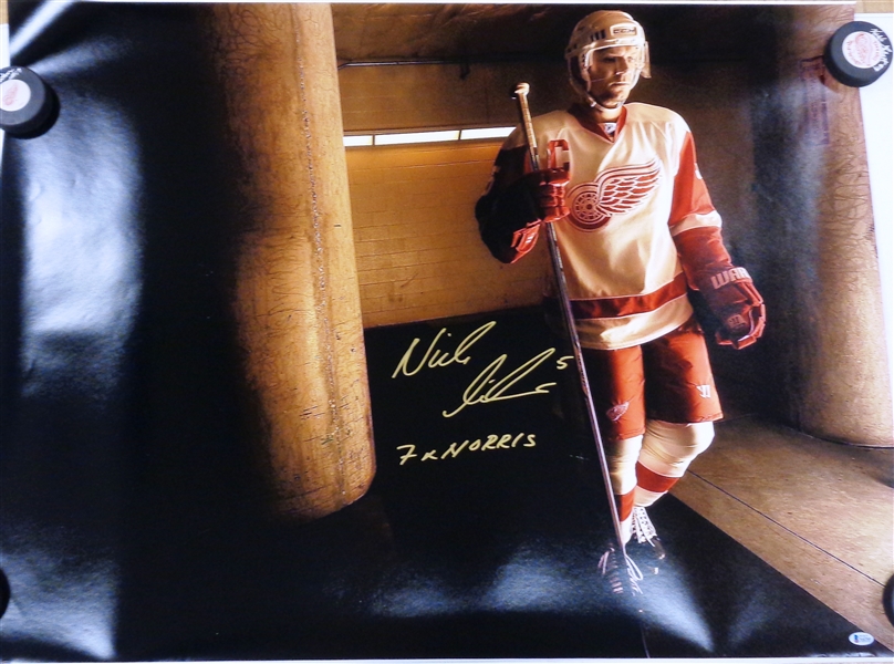 30x40 Photo Signed by Nick Lidstrom