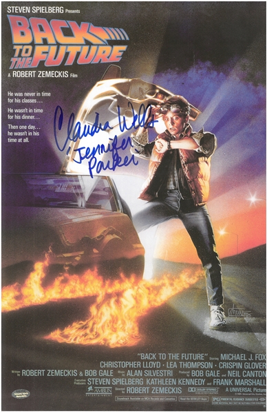 Claudia Wells 11x17 Autographed "Back to the Future"