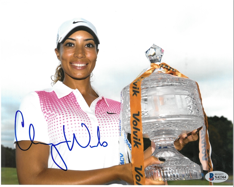 Cheyenne Woods Autographed 8x10