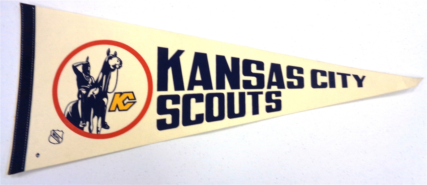 Kansas City Scouts Vintage Pennant