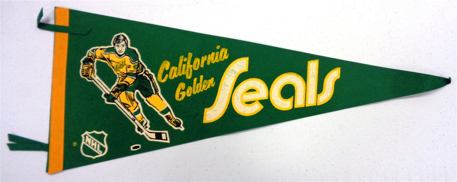 California Golden Seals Vintage Pennant
