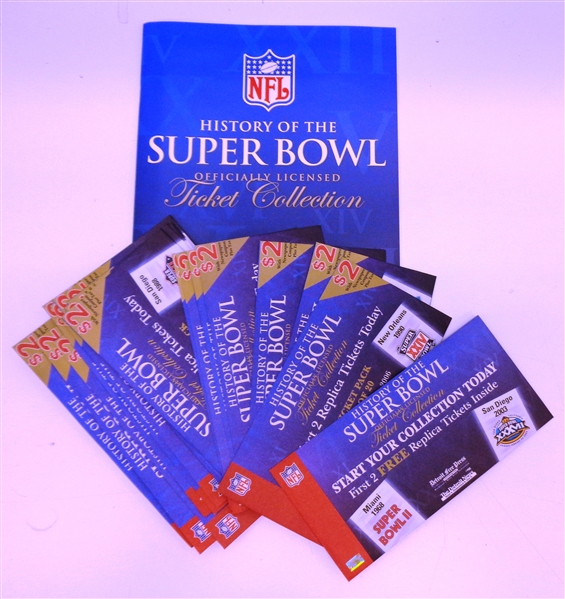 Super Bowl Replica Tickets Set from 2006
