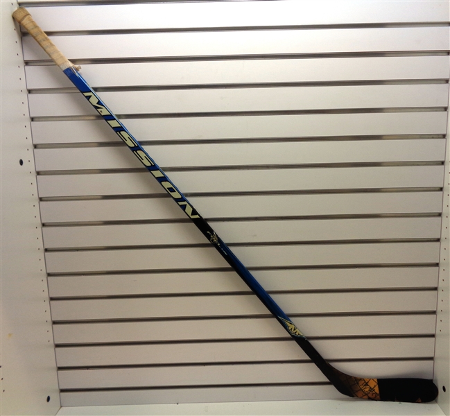 Dallas Drake Game Used Autographed Stick