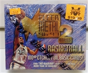 1996/97 Fleer Metal Basketball Series 2 Box (Kobe Rookie)