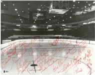 Olympia 11x14 Signed by 27 Red Wings Greats
