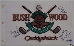 Caddyshack Bushwood Pin Flag Signed by Chase, OKeefe and Morgan