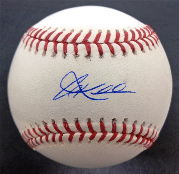 Corey Kluber Autographed Baseball