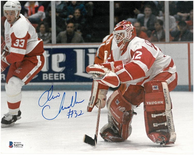 Tim Cheveldae Autographed 8x10 Photo