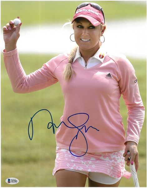 Natalie Gulbis Autographed 11x14 Photo