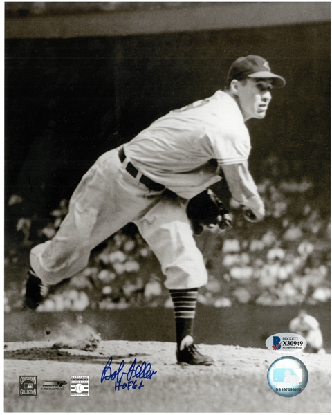 Bob Feller Autographed 8x10 Photo