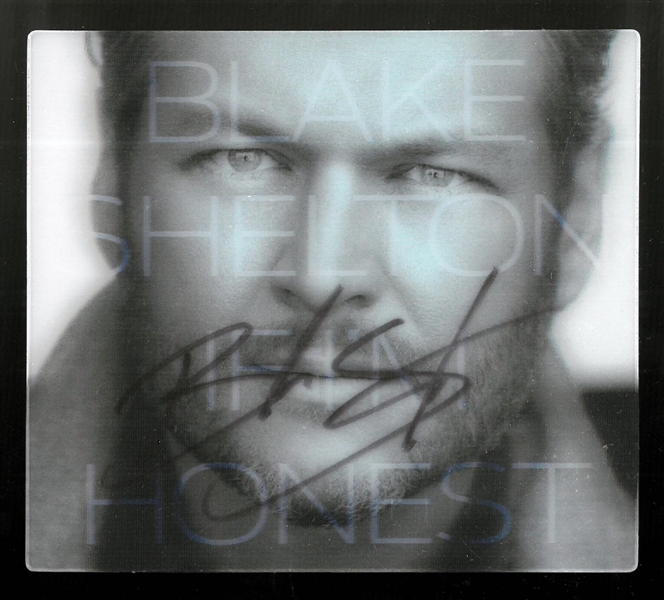 Blake Shelton Autographed CD Cover