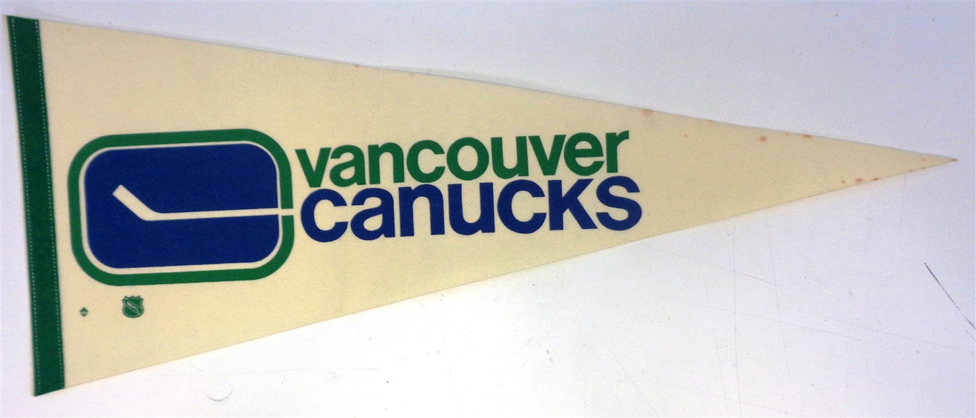 Vancouver Canucks Vintage Pennant