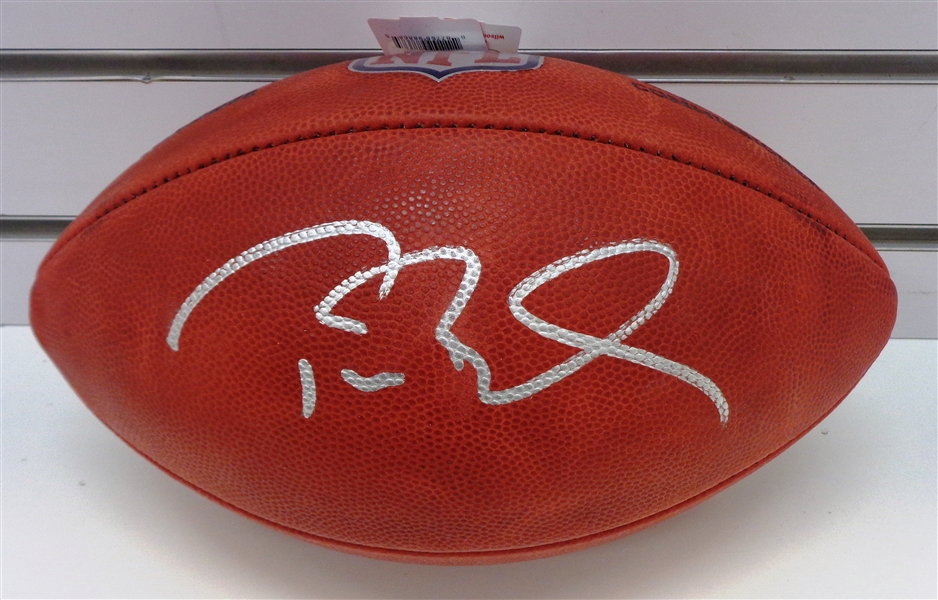 Tom Brady Autographed Official NFL Football