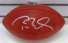 Tom Brady Autographed Official NFL Football