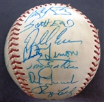 1984 Detroit Tigers Team Signed Baseball