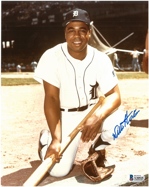 Willie Horton Autographed 8x10 Photo (1968 Tigers)