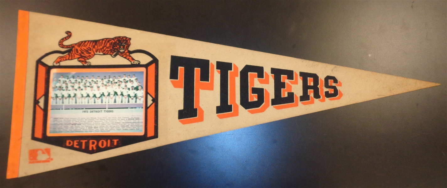 1975 Detroit Tigers Pennant