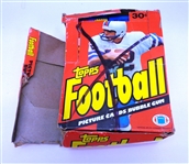 1983 Topps Football Wax Box