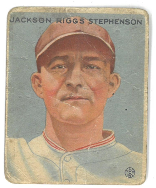 Jackson Riggs Stephenson 1933 Goudey
