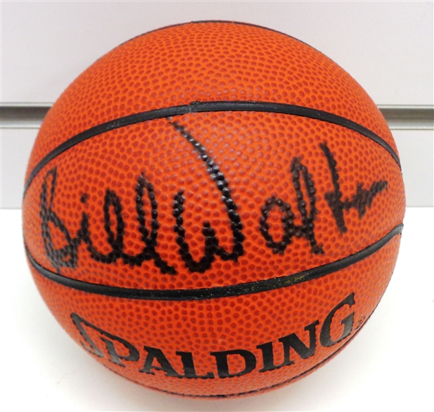 Bill Walton Autographed Mini Basketball