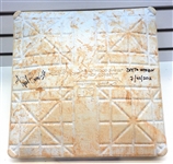 Miguel Cabrera Game Used & Autographed 300th HR Base