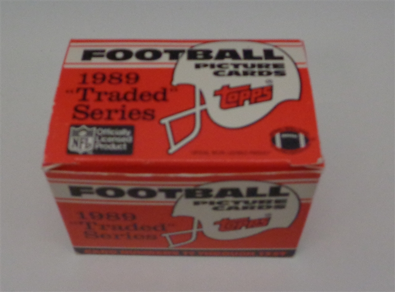 1989 Topps Football Traded Set