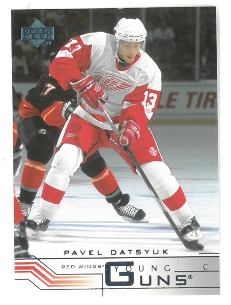 Pavel Datsyuk 2001/02 Young Guns Rookie Card