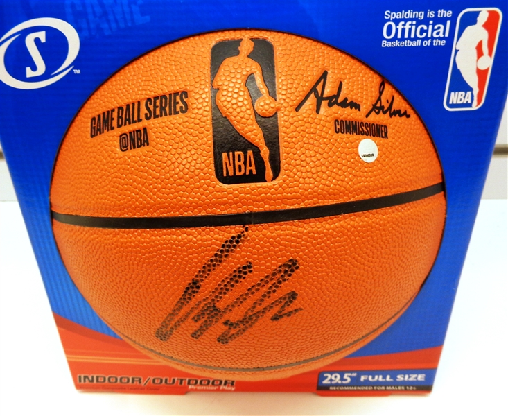 Enes Kanter Freedom Autographed Basketball