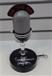 Ernie Harwell Autographed AM/FM Radio Replica Microphone