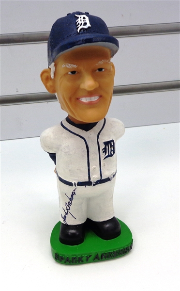 Sparky Anderson Autographed Bobblehead