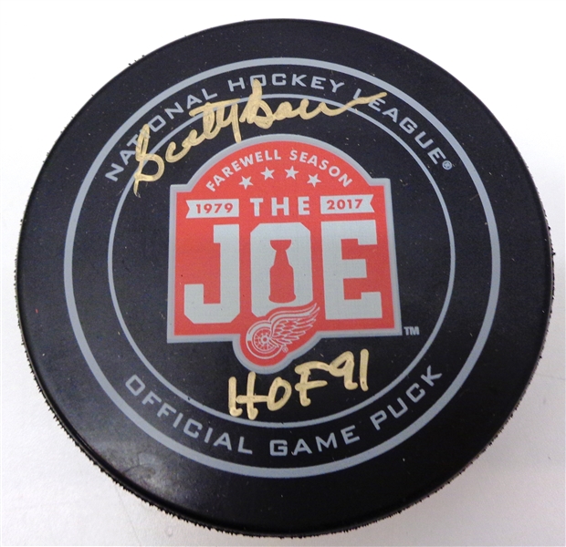 Scotty Bowman Autographed Farewell to the Joe Puck w/ HOF
