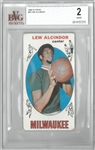 Lew Alcinder 1969/70 Topps Rookie Card