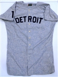 1962 Detroit Tigers Game Worn Terry Fox Jersey